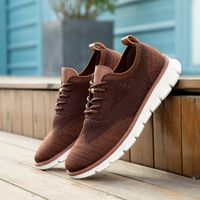 Men's Sports Solid Color Round Toe Sports Shoes main image 4