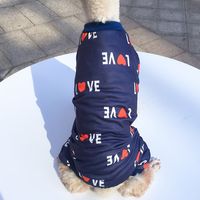 Décontractée Mignon Polyester La Saint-valentin Forme De Cœur Vêtements Pour Animaux De Compagnie main image 3