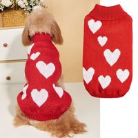 Princess Cute Acrylic Valentine's Day Heart Shape Pet Clothing sku image 6