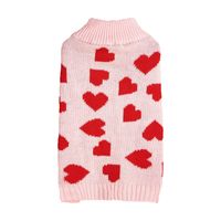 Süß Süss Acryl Valentinstag Herzform Kleidung Für Haustiere main image 3