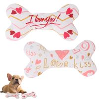 Cute Plush Valentine's Day Letter Pet Toys main image 1