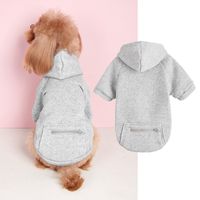 Casual Polyester Solid Color Pet Clothing sku image 1