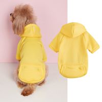 Casual Polyester Solid Color Pet Clothing main image 3