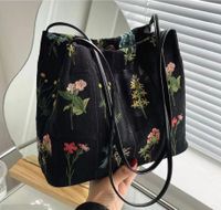 Women's Medium Polyester Color Block Vintage Style Classic Style Square Magnetic Buckle Shoulder Bag main image 3