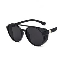 Steampunk Sunglasses New Fashion Trends New Sunglasses Round Windproof Sunglasses  Wholesale Nihaojewelry sku image 1