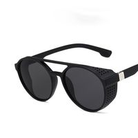Steampunk Sunglasses New Fashion Trends New Sunglasses Round Windproof Sunglasses  Wholesale Nihaojewelry sku image 2