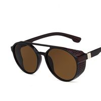 Steampunk Sunglasses New Fashion Trends New Sunglasses Round Windproof Sunglasses  Wholesale Nihaojewelry sku image 3