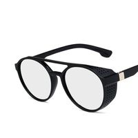 Steampunk Sunglasses New Fashion Trends New Sunglasses Round Windproof Sunglasses  Wholesale Nihaojewelry sku image 5