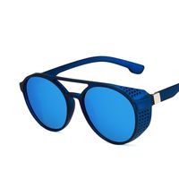 Steampunk Sunglasses New Fashion Trends New Sunglasses Round Windproof Sunglasses  Wholesale Nihaojewelry sku image 6