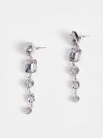 1 Pair Casual Geometric Alloy Glass Drop Earrings main image 1