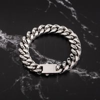 304 Stainless Steel 18K Gold Plated Casual Simple Style Plating Geometric Bracelets main image 10