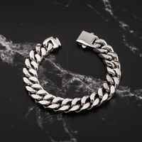 304 Stainless Steel 18K Gold Plated Casual Simple Style Plating Geometric Bracelets main image 5