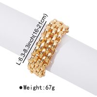 Punk Simple Style Geometric Alloy Wholesale Bracelets main image 2