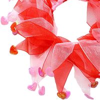 Simple Style Classic Style Organza Valentine's Day Heart Shape Pet Accessories main image 3