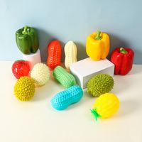 Simple Style Classic Style Tpr Fruit Pet Toys main image 6