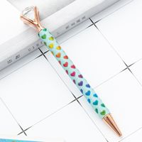 1 Piece Color Block Learning School Daily Metal Preppy Style Simple Style Ballpoint Pen sku image 5