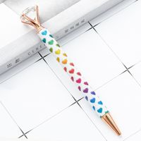 1 Piece Color Block Learning School Daily Metal Preppy Style Simple Style Ballpoint Pen sku image 2
