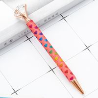 1 Piece Color Block Learning School Daily Metal Preppy Style Simple Style Ballpoint Pen sku image 3
