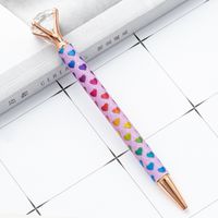 1 Piece Color Block Learning School Daily Metal Preppy Style Simple Style Ballpoint Pen sku image 6