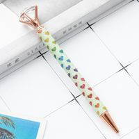 1 Piece Color Block Learning School Daily Metal Preppy Style Simple Style Ballpoint Pen sku image 9