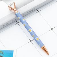 1 Piece Color Block Learning School Daily Metal Preppy Style Simple Style Ballpoint Pen sku image 12