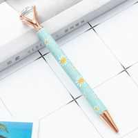 1 Piece Color Block Learning School Daily Metal Preppy Style Simple Style Ballpoint Pen sku image 14
