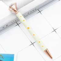1 Piece Color Block Learning School Daily Metal Preppy Style Simple Style Ballpoint Pen sku image 15