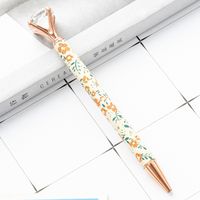 1 Piece Color Block Learning School Daily Metal Preppy Style Simple Style Ballpoint Pen sku image 18