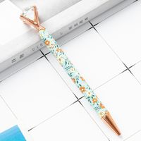 1 Piece Color Block Learning School Daily Metal Preppy Style Simple Style Ballpoint Pen sku image 20