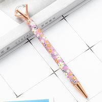 1 Piece Color Block Learning School Daily Metal Preppy Style Simple Style Ballpoint Pen sku image 23