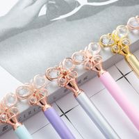 1 Piece Solid Color Learning School Metal Casual Simple Style Ballpoint Pen main image 4