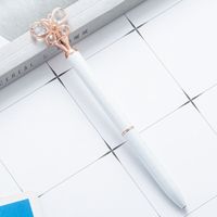 1 Piece Solid Color Learning School Metal Casual Simple Style Ballpoint Pen sku image 5