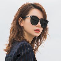 Simple Style Solid Color Pc Square Full Frame Women's Sunglasses main image 1