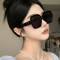 Simple Style Solid Color Ac Square Full Frame Women's Sunglasses main image 5