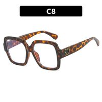 Einfacher Stil Einfarbig Ac Quadrat Vollbild Sonnenbrille Der Frauen sku image 8