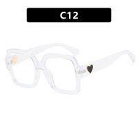 Simple Style Solid Color Ac Square Full Frame Women's Sunglasses sku image 12