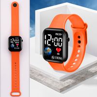 Simple Style Classic Style Solid Color Electronic Kids Watches main image 4
