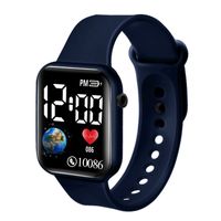 Simple Style Classic Style Solid Color Electronic Kids Watches sku image 4
