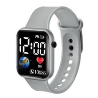 Simple Style Classic Style Solid Color Electronic Kids Watches sku image 7