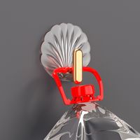 Casual Vacation Solid Color Plastic Strong Sticky Hook main image 4