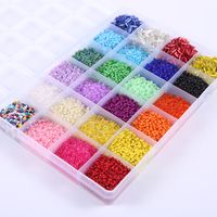 1 Set Glass Glass Solid Color Beads main image 4