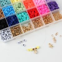 1 Set Simple Style Starfish Solid Color Shell Plastic Metal Plating Beads Jewelry Accessories main image 4