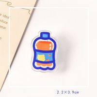 Cute Cartoon Transparent Acrylic Clip Snack Seal Clip Paper Clip sku image 1