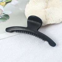 Fashion Solid Color Pc Material Stoving Varnish Hair Claws 1 Piece sku image 1
