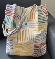 Women's Large Corduroy Color Block Classic Style Buckle Shoulder Bag sku image 9