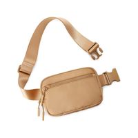 Unisex Basic Solid Color Polyester Waist Bags main image 1