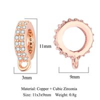 1 Piece Copper Zircon Geometric Jewelry Buckle Simple Style sku image 24
