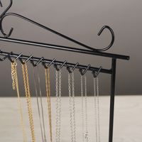 Simple Style Solid Color Iron Jewelry Rack main image 3