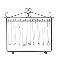 Simple Style Solid Color Iron Jewelry Rack main image 4
