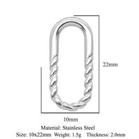 1 Piece Stainless Steel Enamel Plating Pendant main image 2